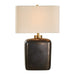 Uttermost 30565 Quentin Dark Bronze Table Lamp