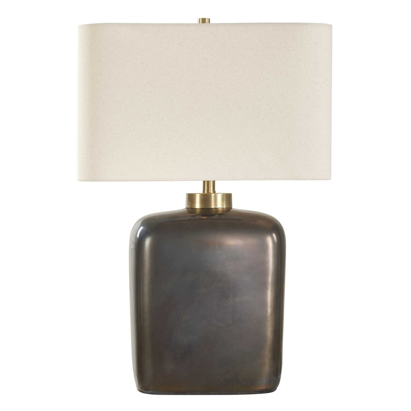 Uttermost 30565 Quentin Dark Bronze Table Lamp