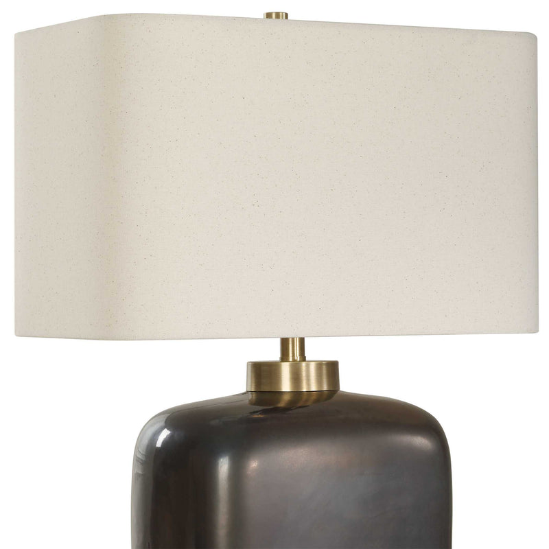 Uttermost 30565 Quentin Dark Bronze Table Lamp