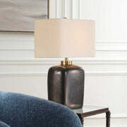 Uttermost 30565 Quentin Dark Bronze Table Lamp