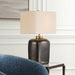 Uttermost 30565 Quentin Dark Bronze Table Lamp