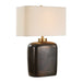 Uttermost 30565 Quentin Dark Bronze Table Lamp