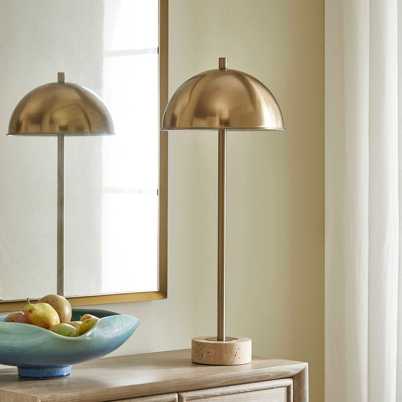 Uttermost 30540-1 Dunham Brass Buffet Lamp