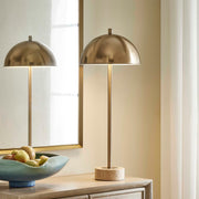 Uttermost 30540-1 Dunham Brass Buffet Lamp