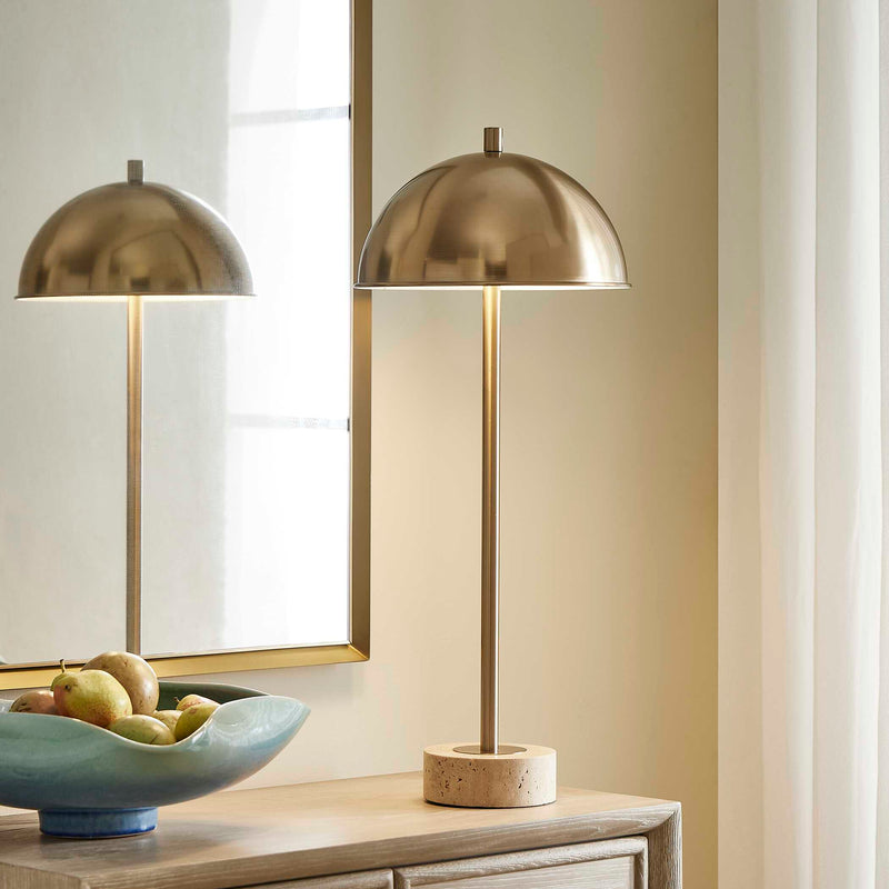 Uttermost 30540-1 Dunham Brass Buffet Lamp
