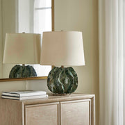 Uttermost 30543-1 Guinevere Deep Green Table Lamp