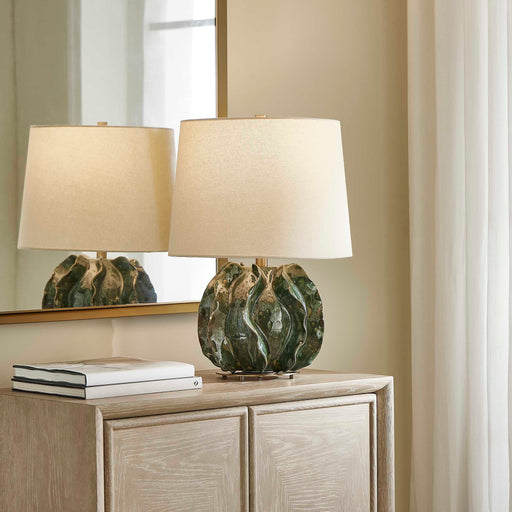 Uttermost 30543-1 Guinevere Deep Green Table Lamp