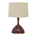 Uttermost 30544-1 Colette Burgundy Table Lamp