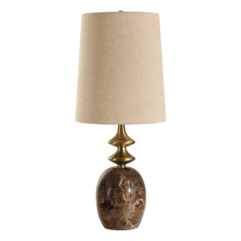 Uttermost 30593 Percy Brown Marble Buffet Lamp