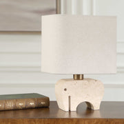 Uttermost 30609-1 Tusk Travertine Accent Lamp