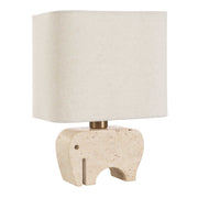 Uttermost 30609-1 Tusk Travertine Accent Lamp