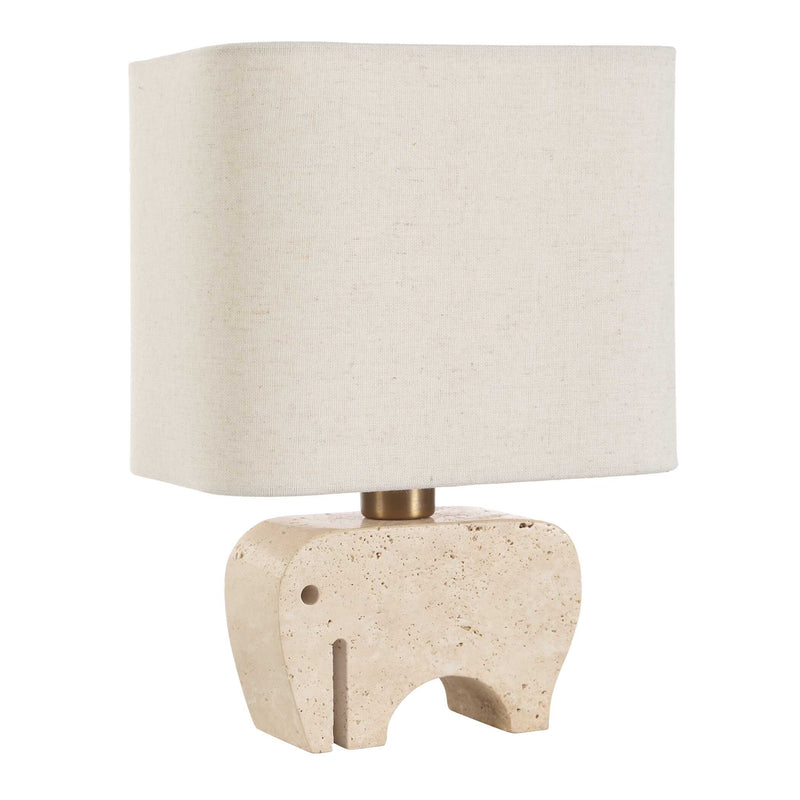 Uttermost 30609-1 Tusk Travertine Accent Lamp