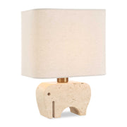Uttermost 30609-1 Tusk Travertine Accent Lamp