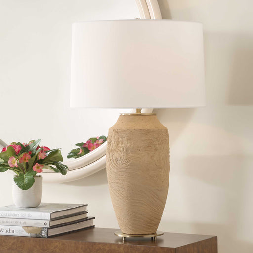 Uttermost 30601 Sandstone Flow Terracotta Table Lamp
