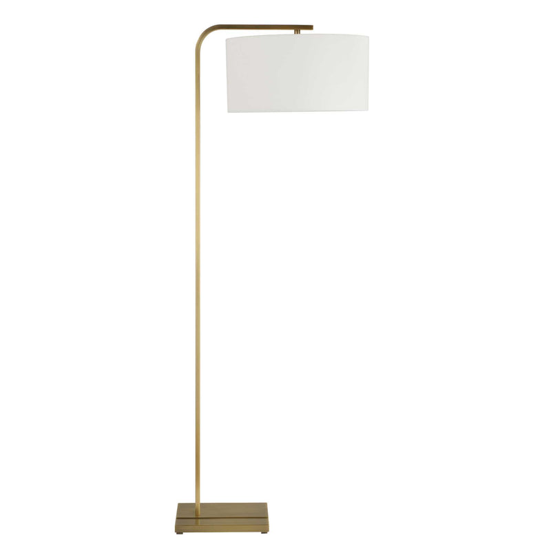 Uttermost 30561 Laight Antique Brass Floor Lamp
