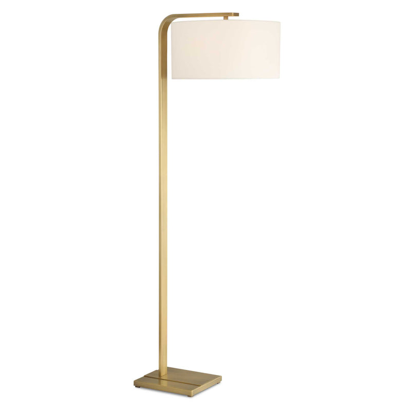 Uttermost 30561 Laight Antique Brass Floor Lamp