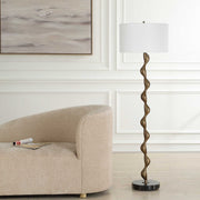 Uttermost 30567 Remolino Bronze Floor Lamp