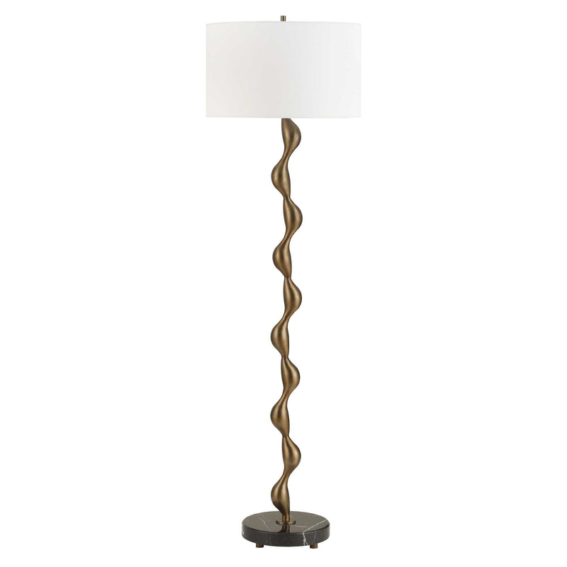 Uttermost 30567 Remolino Bronze Floor Lamp