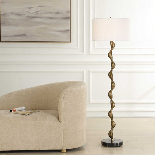 Uttermost 30567 Remolino Bronze Floor Lamp