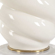 Uttermost 30573 Anneli White Swirl Table Lamp