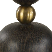 Uttermost 30588 McQuinn Dark Walnut Table Lamp