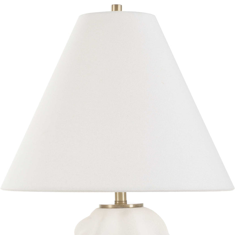Uttermost 30589-1 Bora White Accent Lamp
