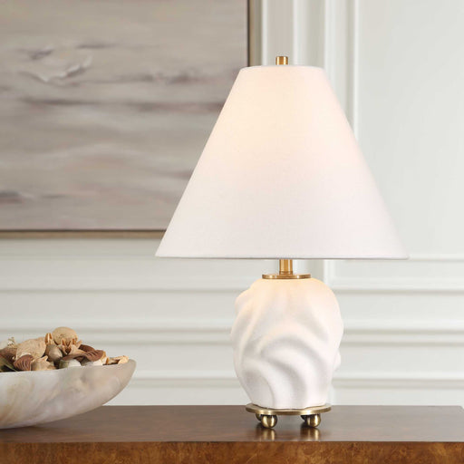 Uttermost 30589-1 Bora White Accent Lamp