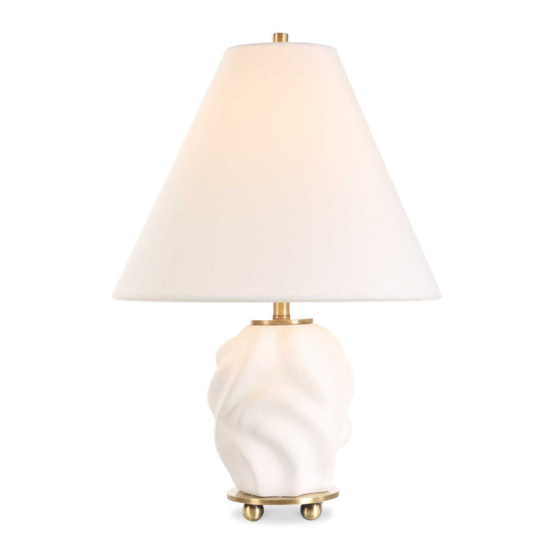 Uttermost 30589-1 Bora White Accent Lamp