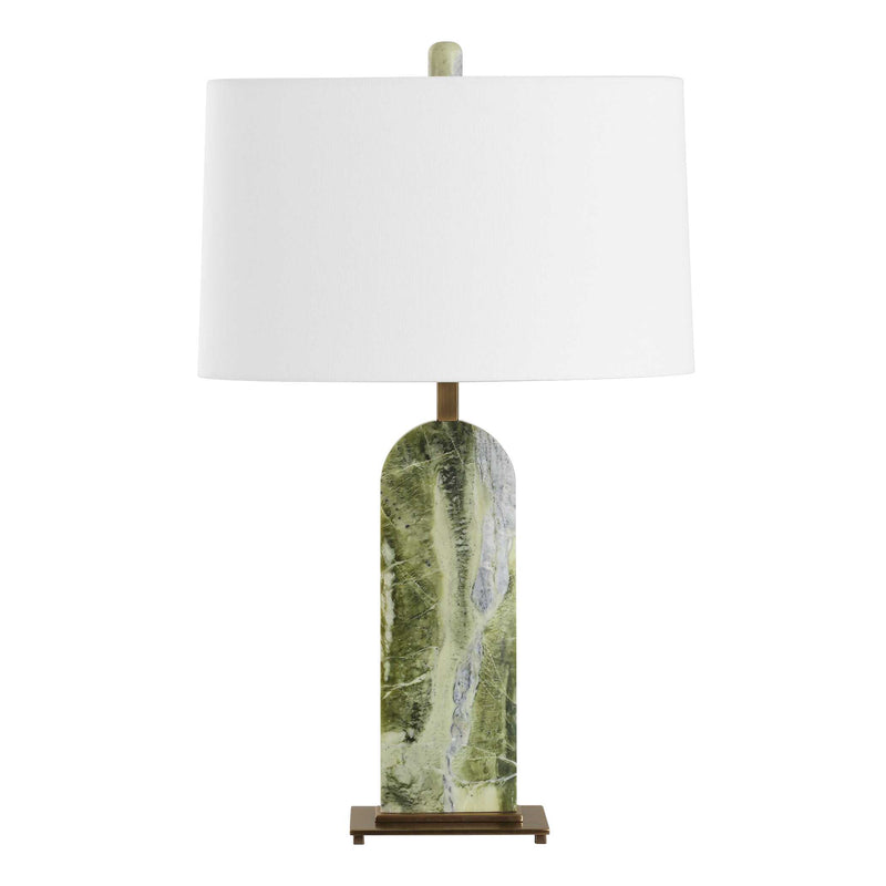 Uttermost 30596-1 Moorea Green Marble Table Lamp