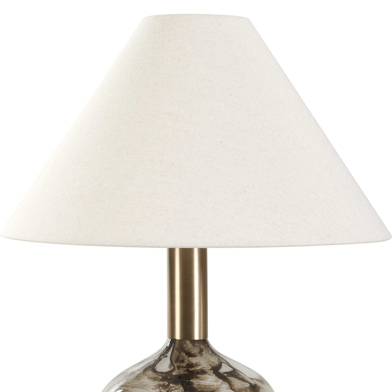 Uttermost 30597-1 Montagu Dark Brown Table Lamp