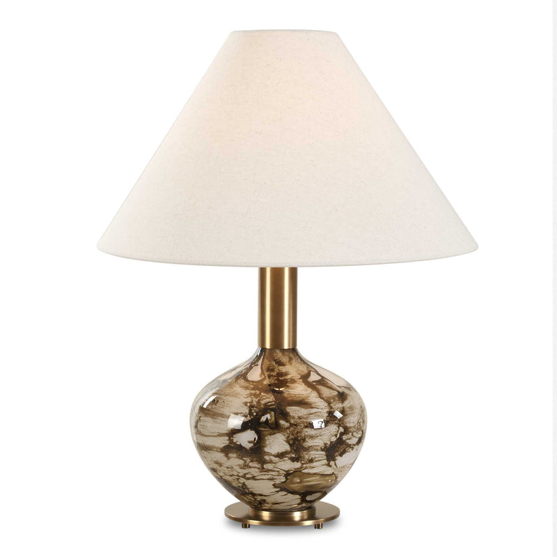 Uttermost 30597-1 Montagu Dark Brown Table Lamp
