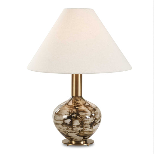 Uttermost 30597-1 Montagu Dark Brown Table Lamp
