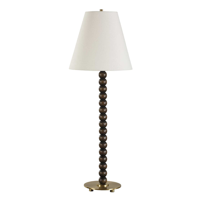 Uttermost 30575 Gallus Wood Spheres Table Lamp
