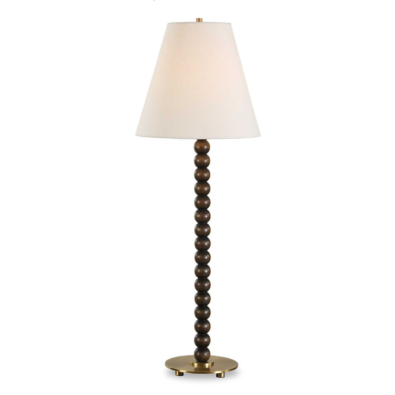Uttermost 30575 Gallus Wood Spheres Table Lamp