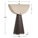 Uttermost 30576-1 Conover Brown Modern Table Lamp