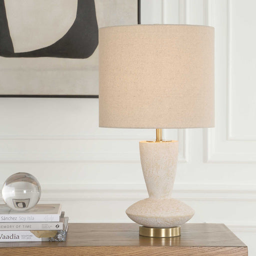 Uttermost 30577-1 Doreyn Ivory Table Lamp
