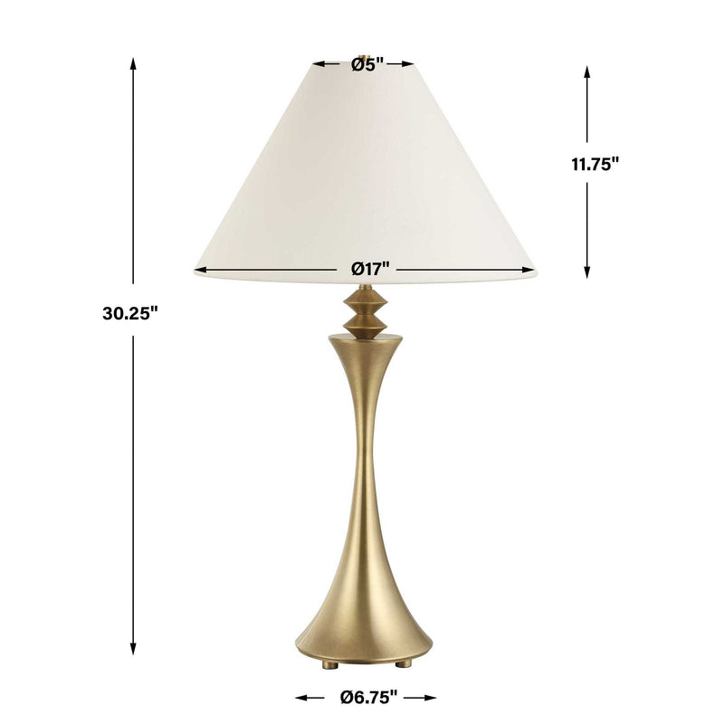 Uttermost 30578 Shaefer Gold Table Lamp