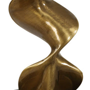 Uttermost 30614-1 Spiraling Cordless Brass Buffet Lamp