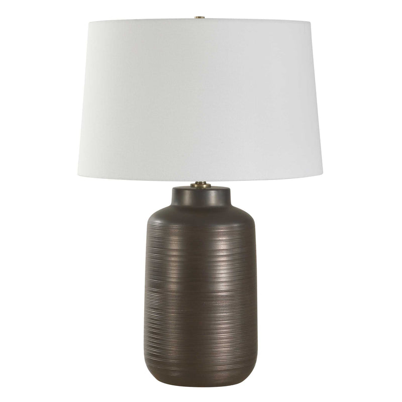 Uttermost 30602-1 Calderone Bronze Table Lamp