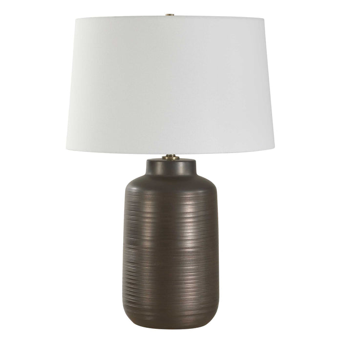Uttermost 30602-1 Calderone Bronze Table Lamp