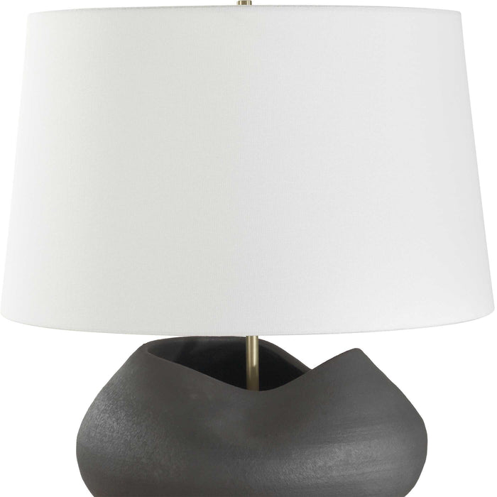 Uttermost 30603-1 Nocturne Aged Black Table Lamp
