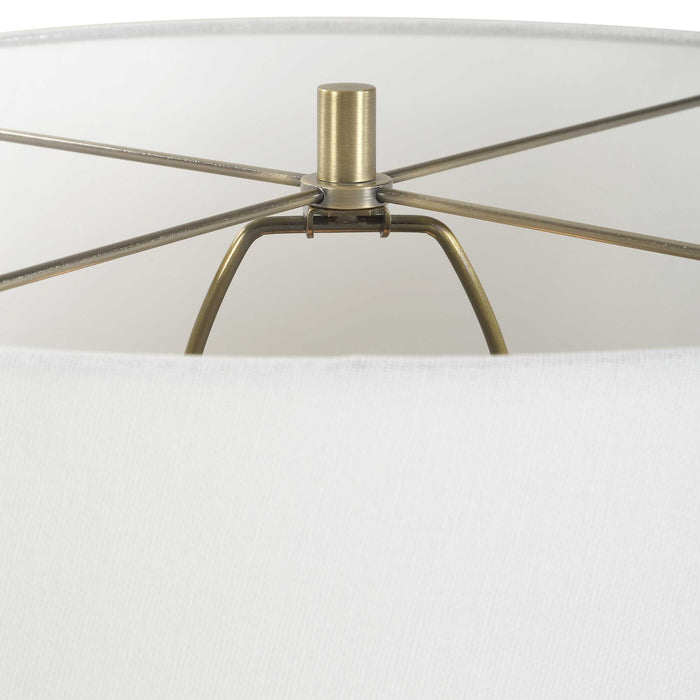 Uttermost 30603-1 Nocturne Aged Black Table Lamp