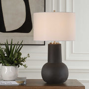 Uttermost 30584-1 Robson Rustic Bronze Table Lamp