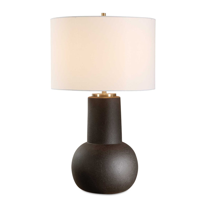 Uttermost 30584-1 Robson Rustic Bronze Table Lamp