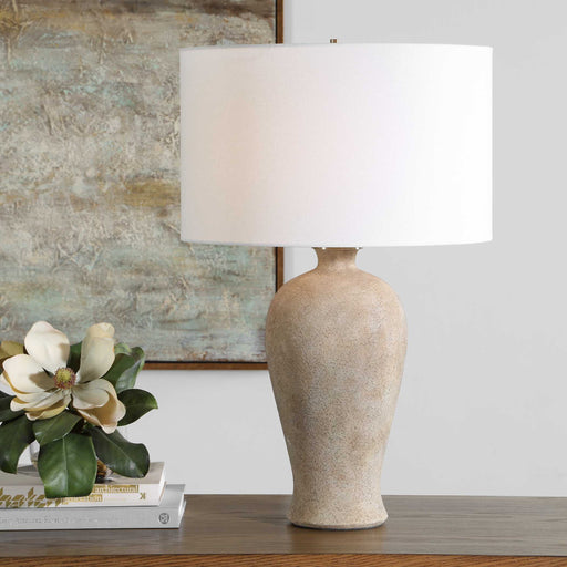 Uttermost 30585-1 Torres Textured Ceramic Table Lamp