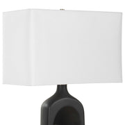 Uttermost 30586-1 Void Matte Black Table Lamp