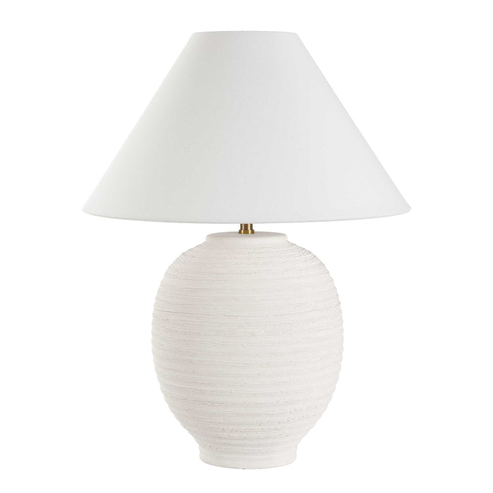 Uttermost 30612 Rocio Ceramic White Table Lamp