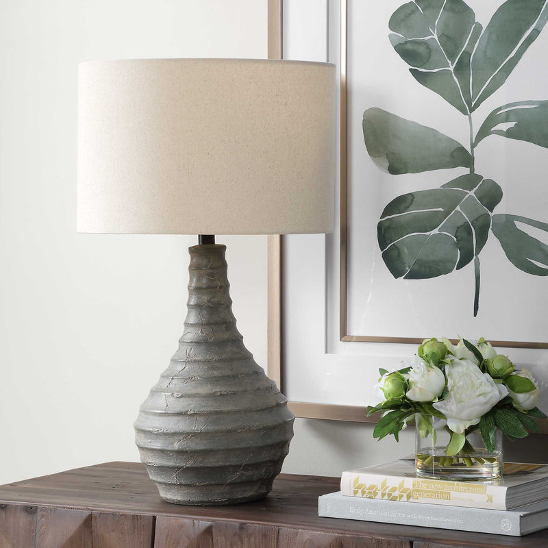 Uttermost 30616-1 Stratum Rustic Outdoor Table Lamp
