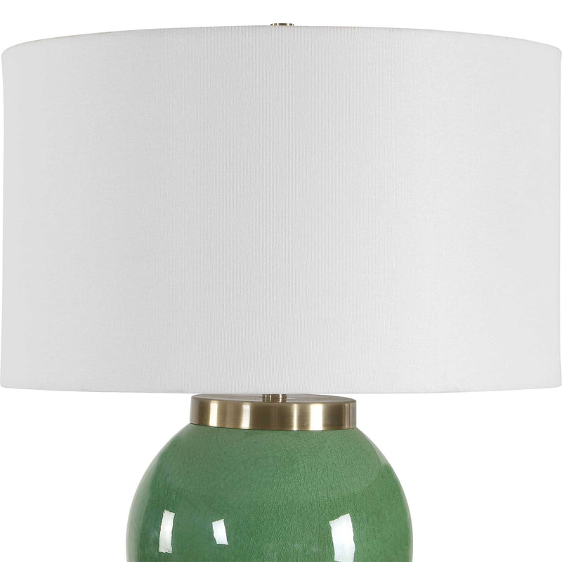 Uttermost 30595-1 Banner Green Spheres Table Lamp