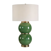 Uttermost 30595-1 Banner Green Spheres Table Lamp